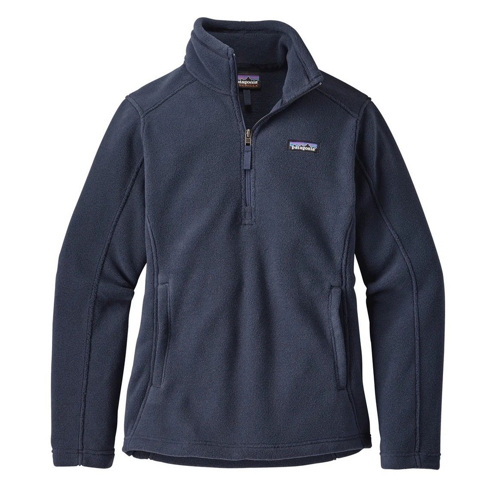SOLD
Patagonia W's Classic Synchilla Marsupial Pullover Navy Blue Fleece Jacket